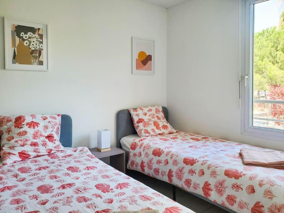 *Le Carpe Diem, Appartement 2 Chambres, Piscine, 2 Parking, Clim* 몽펠리에 외부 사진