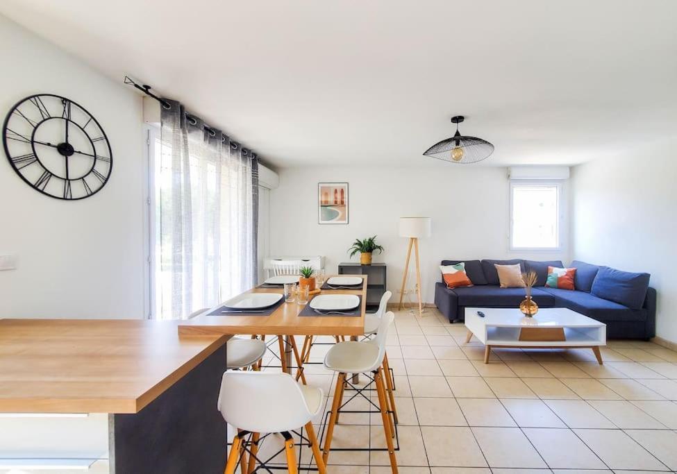 *Le Carpe Diem, Appartement 2 Chambres, Piscine, 2 Parking, Clim* 몽펠리에 외부 사진