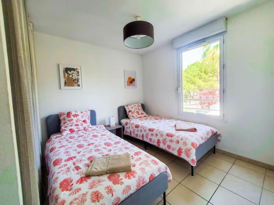 *Le Carpe Diem, Appartement 2 Chambres, Piscine, 2 Parking, Clim* 몽펠리에 외부 사진